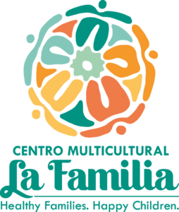 Centro Multicultural La Familia Healthy Families. Happy Children. Logo