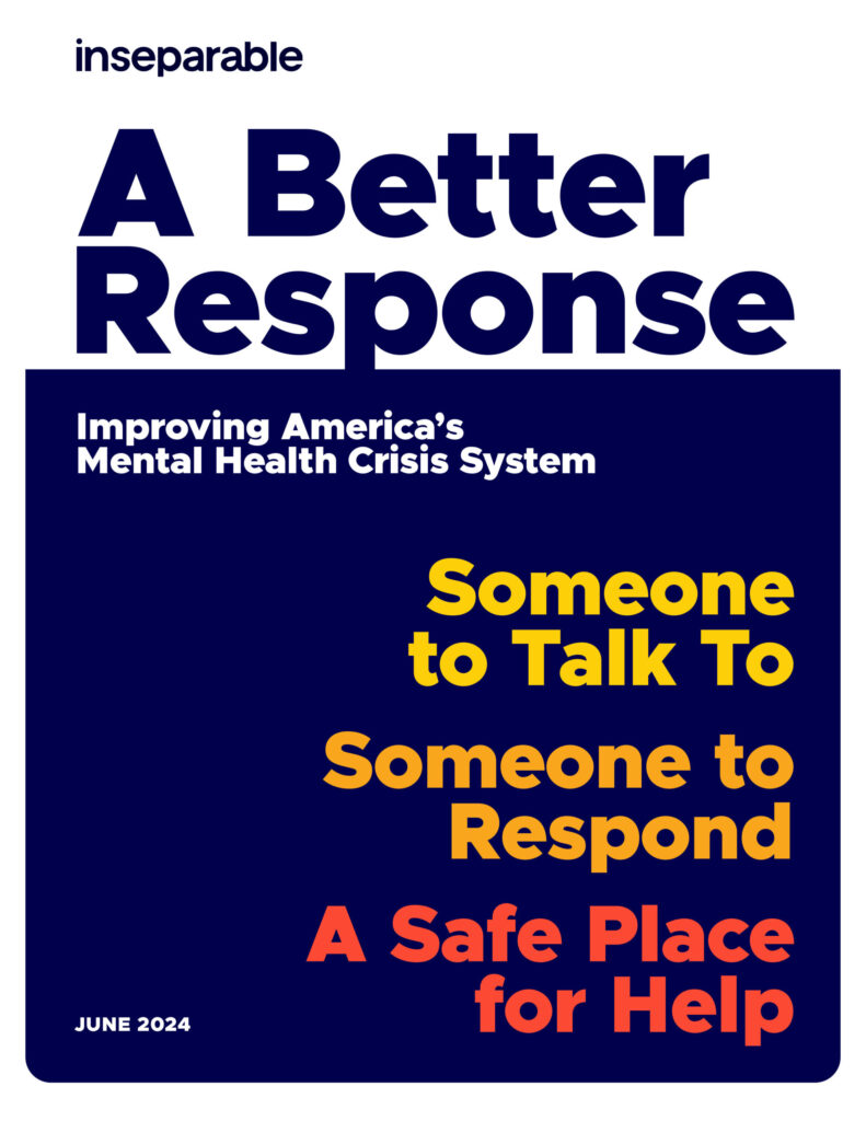 A Better Response - Crisis Report Cover
