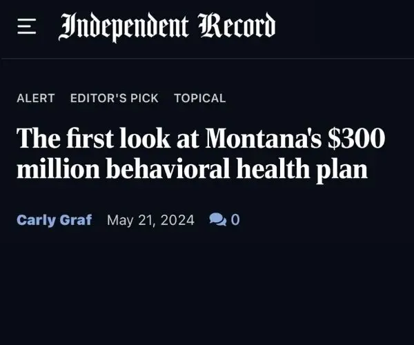 $300M Mental Health Fund