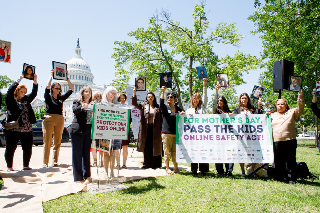 Image from the KOSA Mother's Day Rally at Capital Hill, DC on 5/12/2026